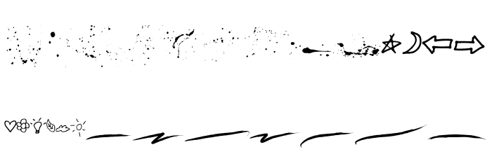 GrettyZollaink Font LOWERCASE