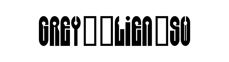 Grey[Alien]SW  Free Fonts Download