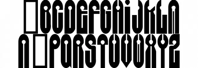 Grey[Alien]SW Font LOWERCASE
