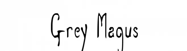 Grey Magus  Frei Schriftart Herunterladen