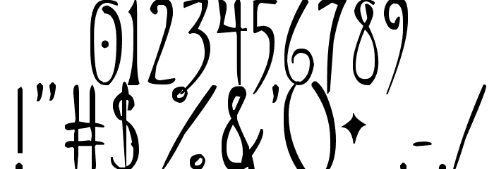 Grey Magus Font OTHER CHARS