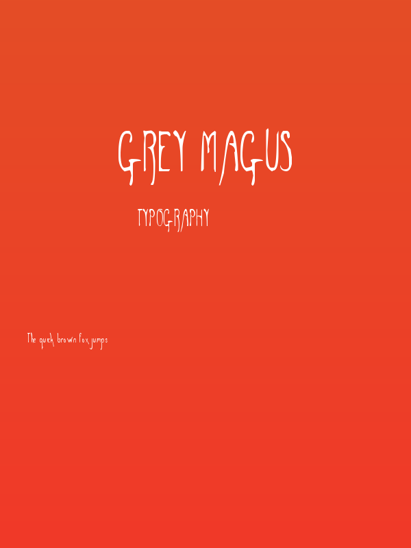 Grey Magus Poster