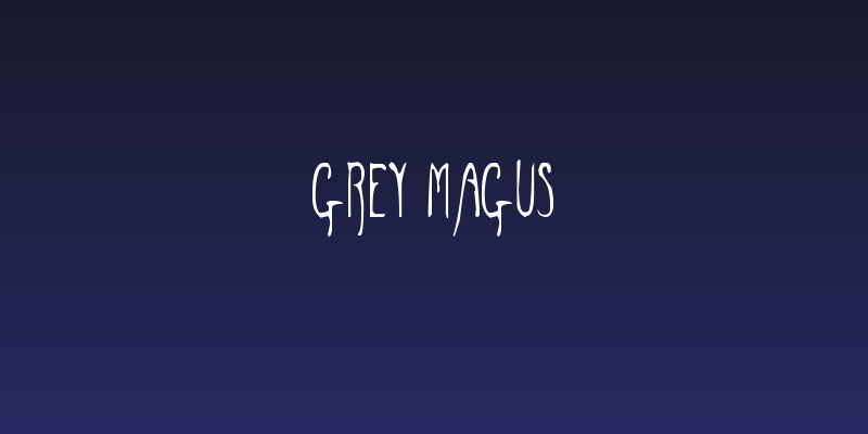 Grey Magus Social Header