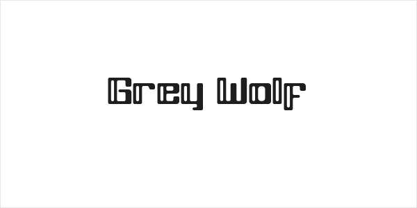 Grey Wolf Logo