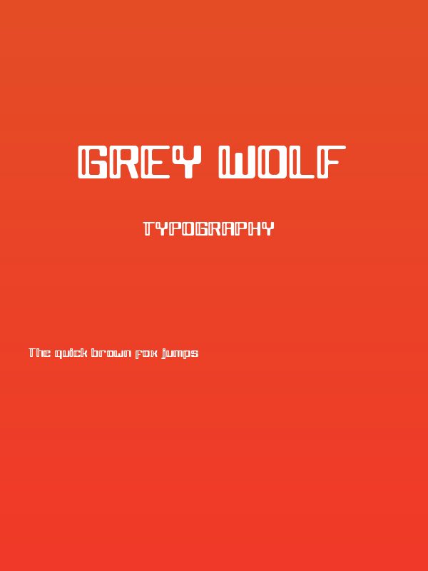 Grey Wolf Poster