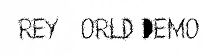 Grey World Demo  Frei Schriftart Herunterladen