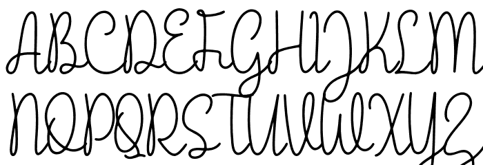 GreyJoy Font UPPERCASE
