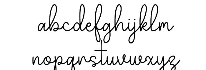 GreyJoy Font LOWERCASE