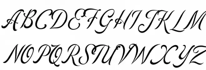 Greybridge-Regular Schriftart Groß