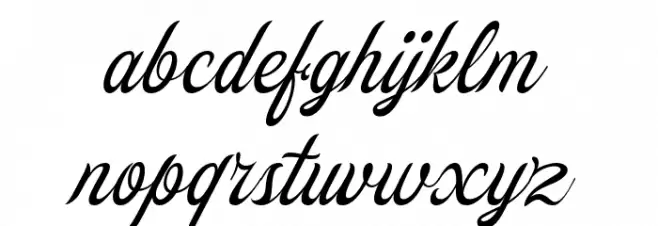 Greybridge-Regular Caratteri MINUSCOLO