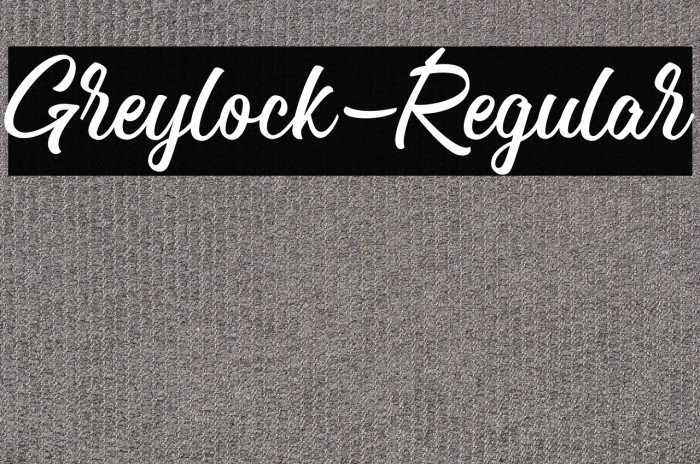 Greylock-Regular Example 2
