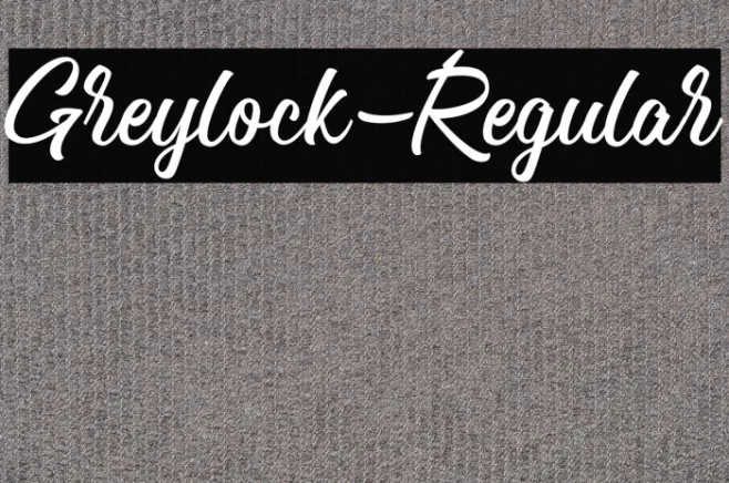 Greylock-Regular Example 2