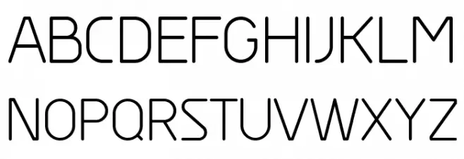 GreyscaleBasic Schriftart Groß