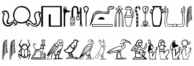 Greywolf Glyphs 字体 大写