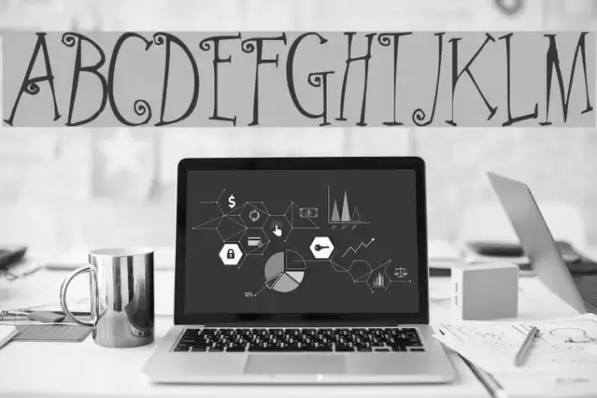 Greywolf Quirk Font examples