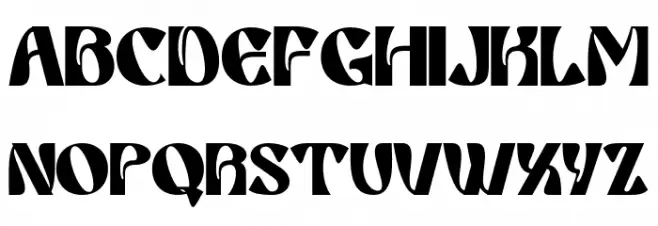 Griaste-Regular 字体 大写