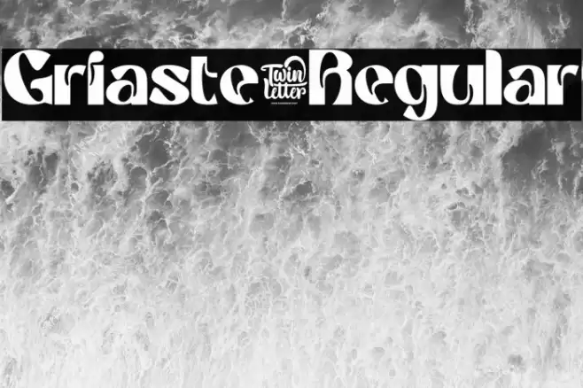 Griaste-Regular Font examples