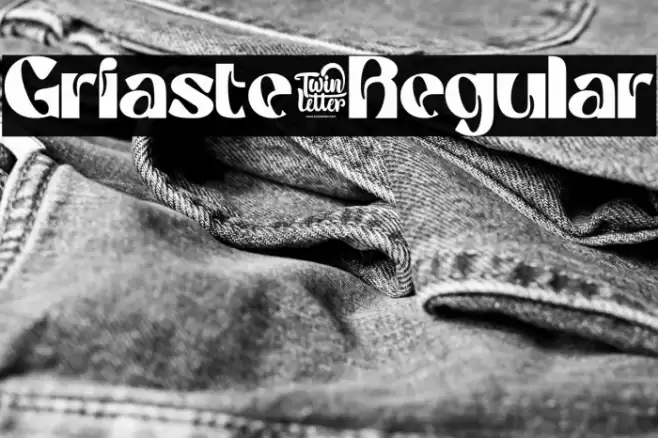 Griaste-Regular Font examples