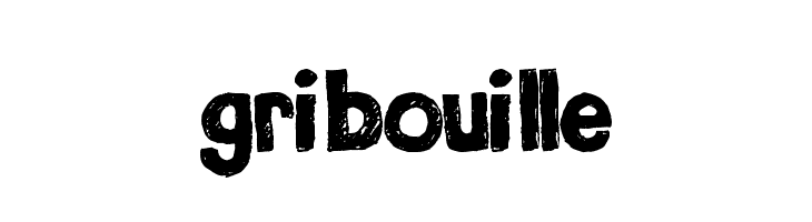 Gribouille  Frei Schriftart Herunterladen