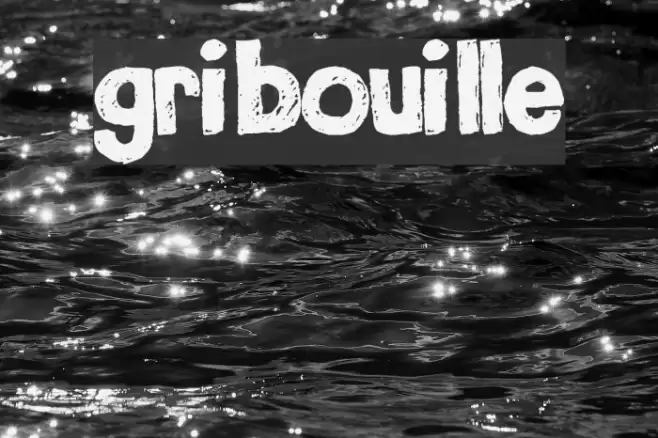 Gribouille Font examples