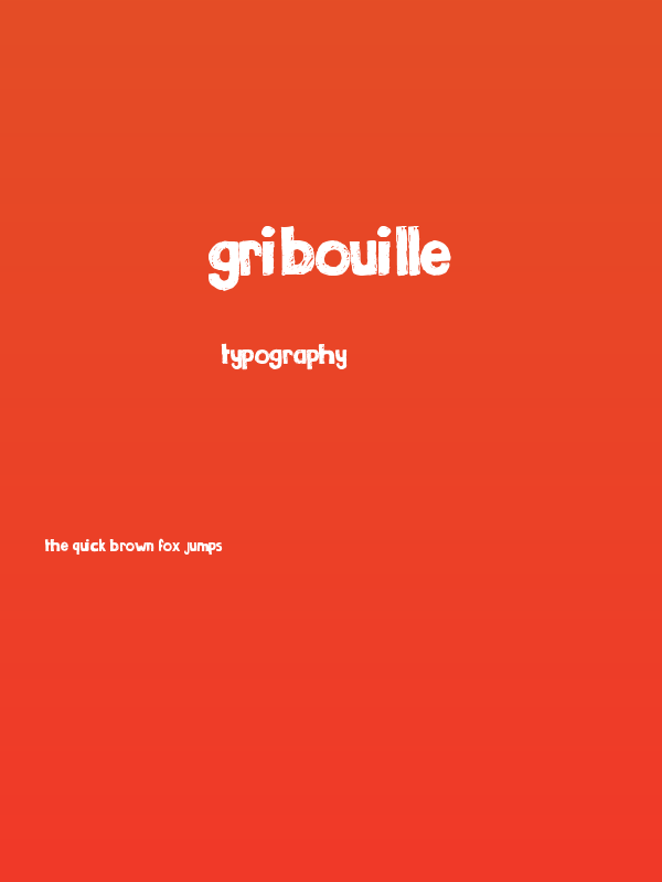 Gribouille Poster