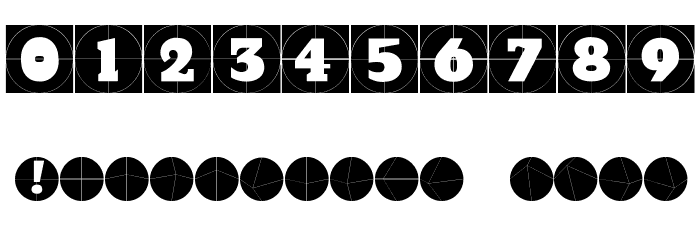 GridConcreteDue Font OTHER CHARS