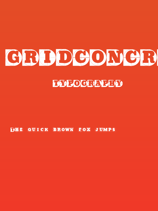 GridConcreteDue Poster