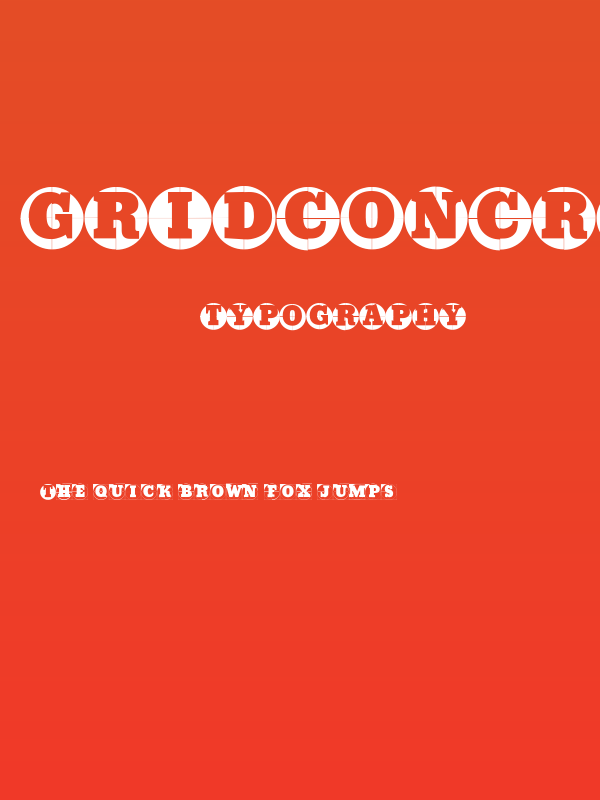 GridConcreteLogoable Poster