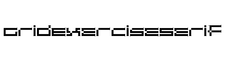 GridExerciseSerif  免费字体下载