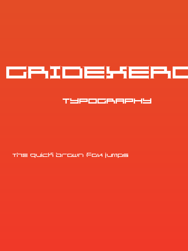 GridExerciseSerif Poster