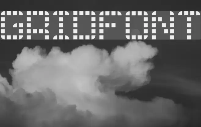 Grid Font examples