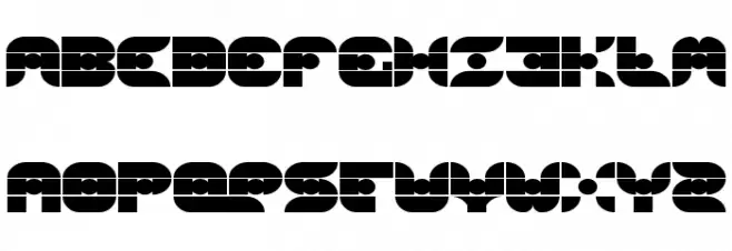 Gridder Bold Regular Polices MAJUSCULES