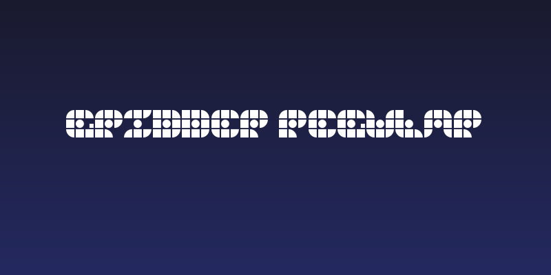 Gridder Regular Social Header