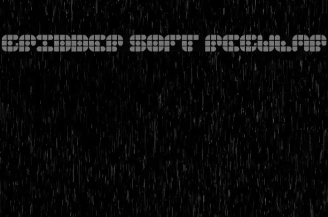 Gridder Soft Regular Font examples