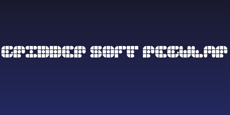 Gridder Soft Regular Social Header