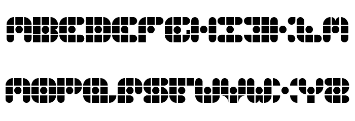 Gridder Soft Regular Font LOWERCASE