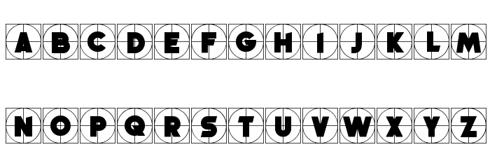 Griddy Blocks Regular Font LOWERCASE