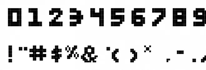 Gridilatia Font OTHER CHARS