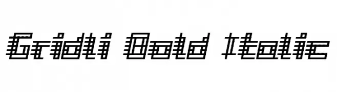 Gridli Bold Italic  Frei Schriftart Herunterladen