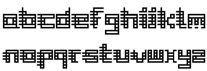GridliBold Polices MINUSCULES
