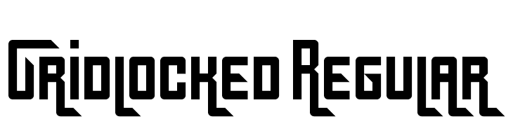 Gridlocked Regular لخطوط تنزيل