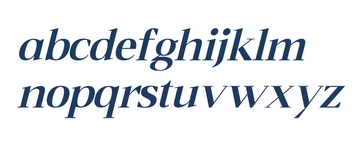 Gridova DEMO VERSION Italic Lowercase