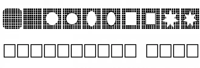 Grids n Things Font OTHER CHARS