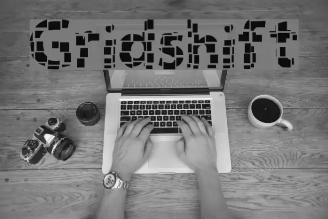 Gridshift Font examples