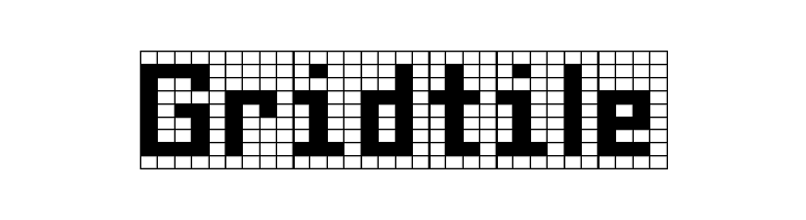 Gridtile  Frei Schriftart Herunterladen