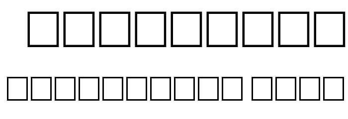 GriffDinOpt Font OTHER CHARS
