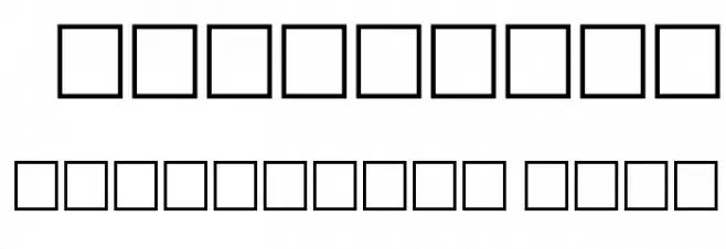 GriffDinOpt Font Alte caractere