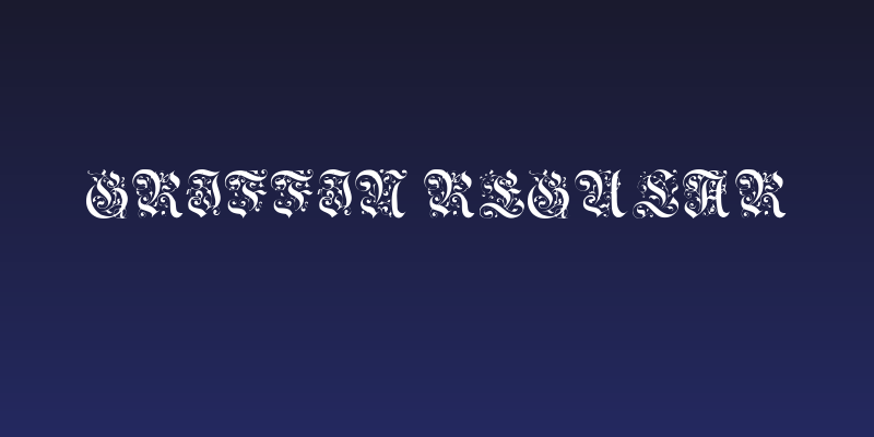 Griffin Regular Social Header
