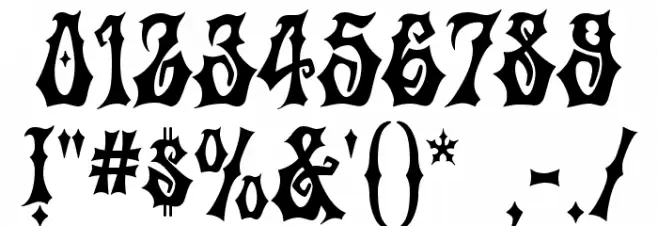 Griffin Font OTHER CHARS