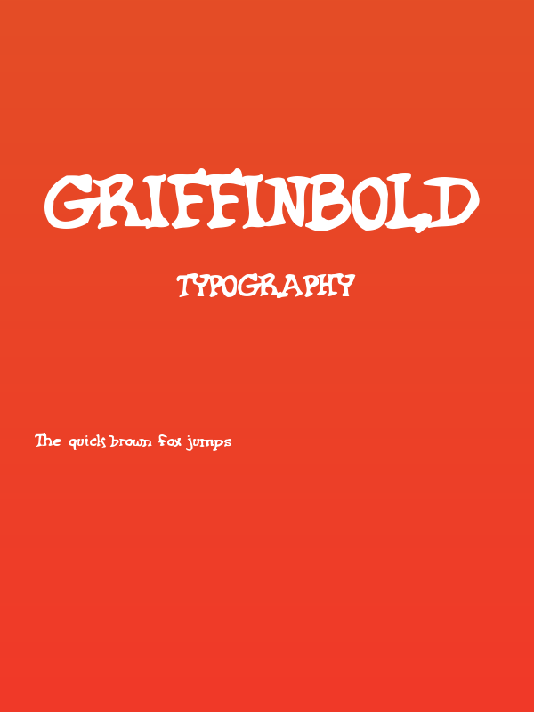 GriffinBold Poster